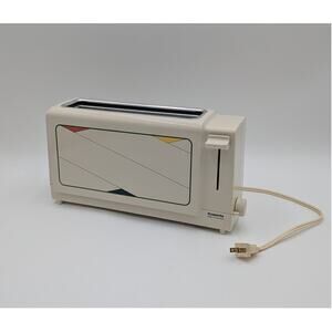 Vintage Rowenta 120V-800W Toaster Made in W. Germany RARE Mondrian Pattern